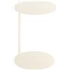 NOO.MA NOO. MA - Tavolino d'appoggio Ande - Beige - Acciaio riciclato - Designer noo. ma team