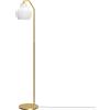 Louis Poulsen - Lampada a stelo VL - Bianco - Ottone lucido - Designer Vilhelm Lauritzen