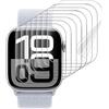 Snailcanfly 5pcs film idrogel per Apple Watch Series 11, 10 /Aluminum 46mm | Orologio intelligente trasparente TPU Gel Film Protettore dello Schermo, Sensibili al Tocco, HD, Ultra Sottile