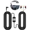 coalwop Kit Cablaggio Dashcam USB-C Kit di Cablaggio Hardwire Kit di Tipo C per Dashcam USB-C Dash Cam Hardwire Kit 3,5m DC 12V-24V a 5V/3A con Monitoraggio del 24H Parcheggio Protezione da Sottotensione