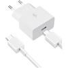 iMangoo 25W USB C Caricatore Caricabatterie per Samsung Galaxy A17 A16 A56 A36 A26 S26 A35 S25 Edge S24 S23 S22 S21 S20 S10 Z Flip 7 con 1M Cavo,USBC Presa Carica Alimentatore Tipo C Spina Ricarica Adattatore