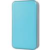 alavisxf xx Alachi EU Porta CD Custodia, Plastica Dura da 96 Capacità Porta CD Borsa Custodia CD Auto Protettiva Portafoglio Organizer (Cielo blu, 96 Capacità)