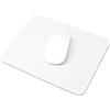 ProElife Tappetino per mouse in pelle sintetica di alta qualità, 250 mmx200 mm, sottile per computer portatile, laptop, mouse (bianco)