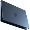 BlueSwan Cover Compatibile con MacBook Air 15 M5 M4 M3 M2 2026 2025-2023 A3448 A3241 A3114 Mac 15 pollici Custodia Rigida Case Ultrasottile Texture Opaca Protezione Antigraffio - Mezzanotte Opaco