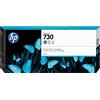 HP Testina stampante HP Cartuccia di inchiostro grigio DesignJet 730 da 300 ml [P2V72A]