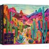 Elena Essex Puzzle da 2000 pezzi per adulti - Deserti nascosti, puzzle da 2000 pezzi, puzzle da 2000 pezzi per adulti, fantastici puzzle di cactus nei parchi nazionali, dimensioni 98 x 76 cm