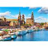HUADADA Puzzle da 1000 pezzi per adulti e bambini, gioco impossible puzzle, puzzle intelligente, puzzle colorato, puzzle con motivo Dresda