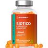 Horbäach Probio Gommose - 5 Miliardi di Cellule - 60 Caramelle Gommose Vegane | Biotic Forte con Lactobacillus Rhamnosus e Vitamine B3 B5 e B6 - di Horbaach
