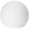 ORION LIGHTSTYLE Paralume in vetro di ricambio semi-sferico bianco G9, diametro del foro: 23 mm opale opaco
