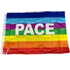 R&F srls Bandiera Pace PACIFISTA manifestazione Tessuto Misura Standard 60 x 90 cm