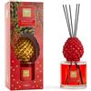 CHRISTMAS PURA Diffusore di Essenza Lola Vaniglia & Rum 500ml con Bacchette in Cotone in Scatola Regalo 🎄✨