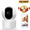 N_eye Telecamera IP N_eye 8MP 4K AI Humanoid Detecion telecamera di sicurezza telecamera Wifi di sorveglianza Baby Monitor telecamera ptz wireless telecamera interna -