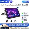 OSSURET 4G Universal 1 Din Car Multimedia Player 10.1 pollici Touch Screen Autoradio Stereo Video GPS WiFi Auto Radio Android Carplay PC Map