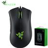 Razer Mouse da gioco cablato essenziale Razer DeathAdder originale 6400DPI sensore ottico 5 pulsanti indipendenti per PC portatile Gamer - White With Box