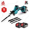 ONEVAN 3600W 12000SPM Sega alternativa elettrica a batteria senza spazzole Taglierina per legno in metallo a velocità variabile per Makita 18V Batteria Pin - Without Battery