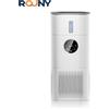 rouny Purificatore d'aria 2 in 1 con umidificatore combinato per allergie domestiche e peli di animali domestici, fumanti in camera da letto, filtro HEPA vero H13, bianco - BIANCO