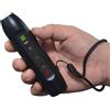 Repellente per cani ad ultrasuoni ad alta potenza Trainer Anti Barking LED dispositivo deterrente per cani Pet Dog Training telecomando con torcia elettrica - Black