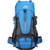 scione Zaino da campeggio da 70 litri Borsa da viaggio da uomo Zaino da arrampicata Zaino da escursionismo grande Borse a tracolla sportive per alpinismo all'aperto - Navy 70L