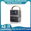 WIMIUS Proiettore portatile Wimius 18000 lumen 5G WiFi Bluetooth Proiettore teatrale Supporto Proiettore Home Cinema Full HD 1080P - grey