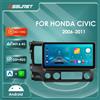 OSSURET Per Honda Civic 2006 2007 2008 2009 2010 2011 Android 12 autoradio 4G 8core 6115 Lettore video multimediale GPS Stereo 2DIN Carplay