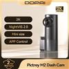 ddpai Dash Cam Pictrey M2 2K con visione notturna 330 ° Monitor di parcheggio 24 ore con controllo vocale intelligente DVR per auto ruotabile