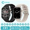 COLMI C81 2.0 pollici AMOLED Smartwatch supporto AOD 100 modalità sportive IP68 impermeabile Smart Watch uomo donna PK Ultra Series 8 - Black