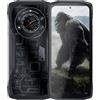 Cubot KingKong Star impermeabile robusto 5G, 24GB(12GB + 12GB) RAM, 256GB ROM, batteria 10600mAh, schermo 2K da 6.78 ", fotocamera da 100mp, NFC - Black