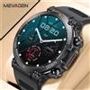 MEVADEN 1.39 Pollici HD Chiamata Bluetooth Astuto Della Vigilanza Degli Uomini di Sport Inseguitore di Fitness Monitor del Cuore 400mAh Smartwatch Per Android IOS MD56