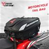MOTOCENTRIC Borse per sedili posteriori per moto MOTOCENTRIC Borsa per coda impermeabile Borsa per sedile posteriore Borsa per casco da moto multifunzionale Zaino per motociclista