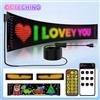 GCTECHING Pannello pixel a matrice di insegne a LED che scorre occhi a LED luminosi per cartello per camion Insegna per auto a LED USB flessibile App Bluetooth Controllo fai da te -