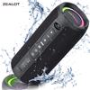 ZEALOT-S49PRO Altoparlante Bluetooth portatile 20W IPX6 Impermeabile Potente cassa di risonanza Bass Boost Doppio accoppiamento Altoparlante wireless vero - Black
