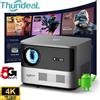 ThundeaL Proiettore WiFi ThundeaL TDA6W Full HD 1920 x 1080P LED WIFI TDA6 Proiettore TV 3D Video Android WiFi Home Theater Proiettore portatile - Android Version