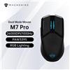 MACHENIKE Mouse da gioco Machenike M7 Pro USB cablato Mouse wireless da 2,4 GHz PAW3395 26000 DPI 650IPS 7 pulsanti 74g RGB per PC portatile Mouse Gamer