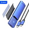 ORICO M.2 NVMe SATA SSD Adattatore per custodia USB C 3.2 Gen 2 10Gbps NVMe 5Gbps NGFF SATA PCIe con dissipatore di calore in metallo