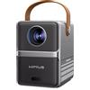 Wimius Proiettore portatile 18000Lm 5G WiFi Bluetooth Proiettore teatrale Supporto Full HD 1080P Display Proiettore Home Cinema - as picture