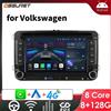OSSURET 7 Autoradio Android per VW POLO GOLF 5 6 Plus PASSAT B6 JETTA TIGUAN TOURAN SHARAN SCIROCCO Caddy Vento Carplay Audio Car Stereo