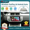 Road Top Wireless Carplay Android Auto Interface Mirror Link AirPlay Ai Box per Land Rover/Jaguar/Range Rover/Evoque/Discovery 2012-2018
