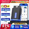 MUCAR DriverScan OBD2 Scanner Bluetooth, strumento di scansione bidirezionale per tutti i sistemi Diagnostica a livello OE Test/attivazione attivi con oltre 15 funzioni di servizio un anno gratuito