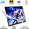 ZSUS Monitor portatile 2K da 14 pollici 15: 10 2160*1440 IPS HDMI TYPEC per Laptop XBox PS4/5 Switch cellulare Computer Extension Office - 14a-2g