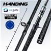 HANDING SINDOREI H/XH/XXH canne da pesca 200g Lure Weight potente Pike Snakehead Rod Spinning 2.13-2.69M Fast Action Giant Rod
