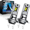 NOVSIGHT Faro H7 Mini LED 60W 12000LM Lampadine per fari per auto con ventola 6500K Lampade per auto bianche Plug and Play Luci a LED per auto