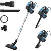 INSE Aspirapolvere con filo INSE I5 18Kpa Potente aspirazione 600W Motore Stick Aspirapolvere portatile per peli di animali domestici Pavimento duro