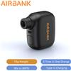 AIRBANK AS100 Mini Pompa da bicicletta portatile Gonfiatore d'aria ricaricabile 100PSI Tipo-C Accessori bici per pneumatici Schrader Presta bici