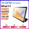 N-one NPad Y1 Android 14 Tablet da 10.1'' (4+4) 8GB+64GB 1280*800 Schermo IPS 4 Core Rockchip RK3562 Tablet da studio WIFI - adCGL