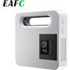 EAFC Pompa gonfiabile portatile Compressore d'aria per auto Pompa d'aria per gonfiaggio pneumatici elettrica digitale 12V per biciclette per motociclette per auto -
