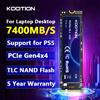 KOOTION X16Plus SSD NVMe M2 1TB 2TB 4TB Gen4x4 Disco rigido interno a stato solido PCIe 4.0x4 2280 SSD M.2 Drive per PC portatile PS5 -