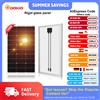 DOKIO Pannello solare rigido DOKIO 18V 100W Cina Pannello solare impermeabile in silicio monocristallino 18V che carica 12V # DSP-100M Campeggio/Casa/RV