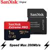 SanDisk Extreme PRO Micro SD Card 128GB 64GB 32GB 512GB 256G 400G Micro SD 1TB Flash Memory Card SD U3 4K V30 Microsd TF Card -