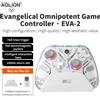 Aolion K10 Per Switch 2 Controller di gioco con dock di ricarica RGB Wireless Gamepad Hall Joystick Trigger per NS Switch/PC/telefono - White