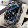 CRTORRS Orologi intelligenti da uomo originali Chiamata Bluetooth Orologio fitness 3ATM IP68 Swim Smartwatch sportivo impermeabile per donna Xiaomi Android 2025 - Black